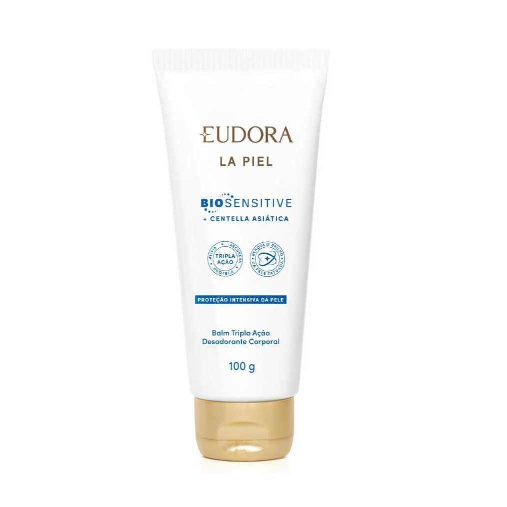 Balm Tripla Ação Desodorante Corporal La Piel Biosensitive + Centella Asiática 100g Eudora