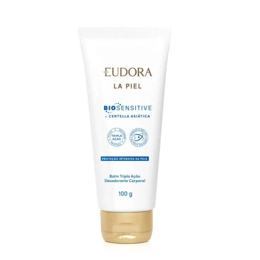 Balm Tripla Ação Desodorante Corporal La Piel Biosensitive + Centella Asiática 100g