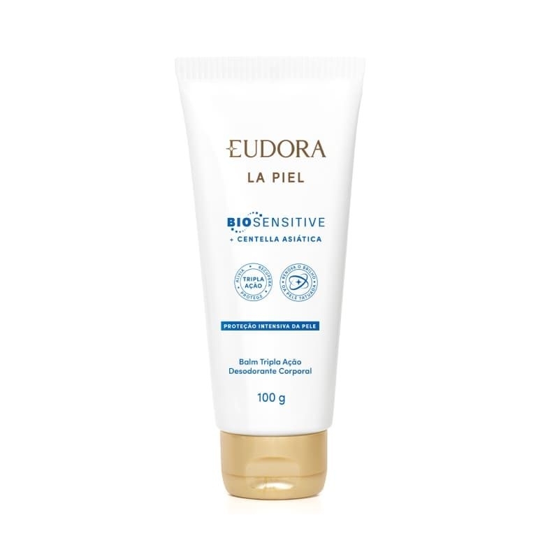 Balm Tripla Ação Desodorante Corporal La Piel Biosensitive + Centella Asiática 100g Eudora