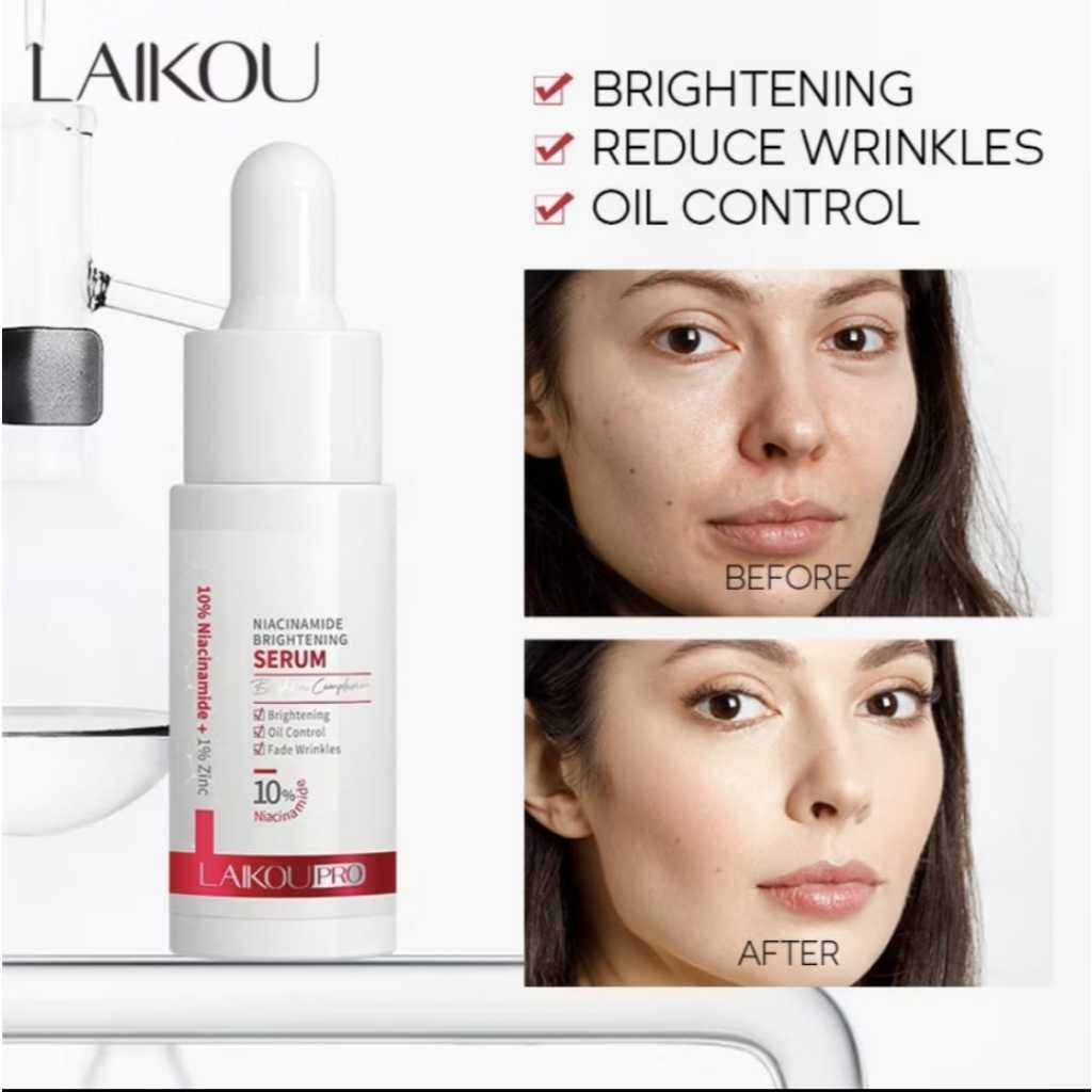 LAIKOU Serum PRO 10 % Niacinamida Soro Clareador Melasma Manchas 17ml