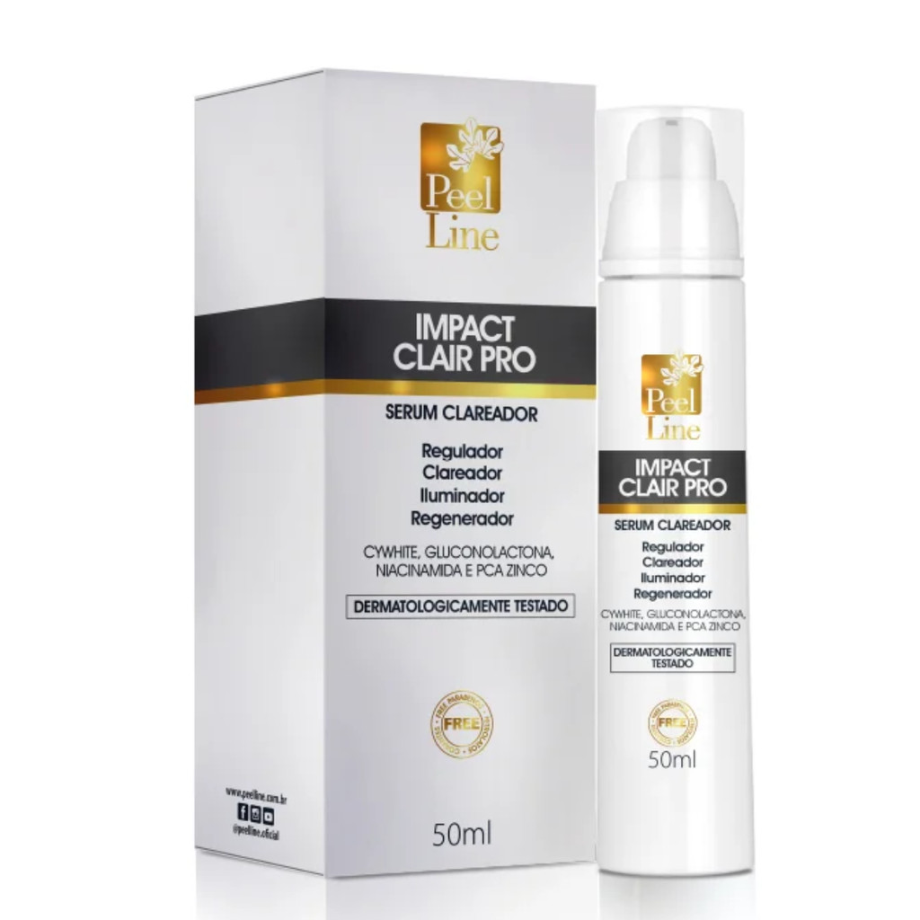 Serum Clareador Impact Clair Pro 50ml Peel Line