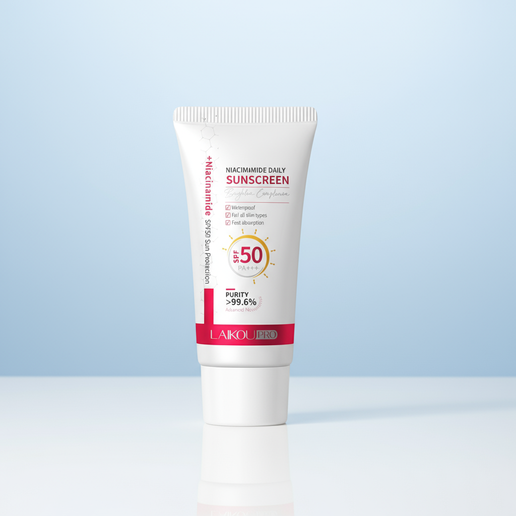 LAIKOU Pro Daily Sunblock SPF50 PA+++ Niacinamida Clareadora e Reparadora 50g