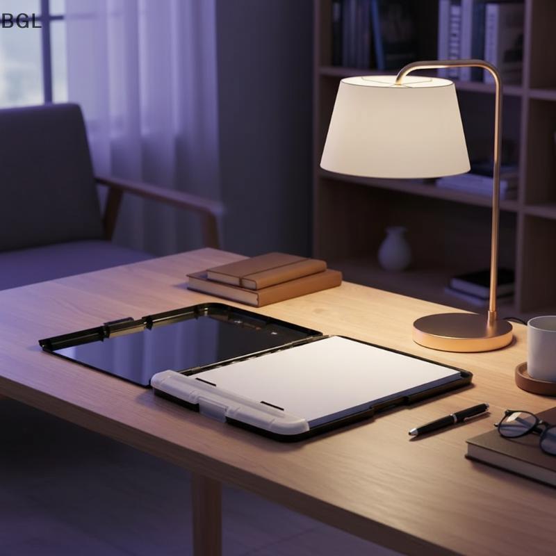 [brightlight.br] Estojo De Armazenamento Para Prancheta A4 Flip Top Suporte De Documentos Quadro De Escrita De Plástico
