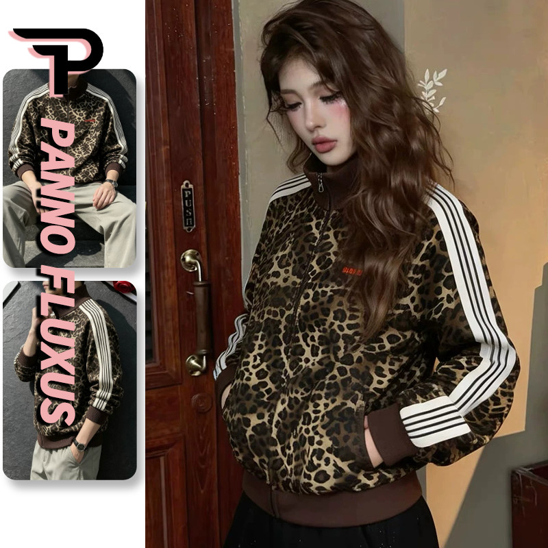 Jaqueta Masculina PannoFluxus , Marca De Moda Americana , Estampa De Leopardo , high-end , Estilo Neutro