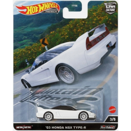 Hot Wheels 2022 Car Culture Mountain Drifters '03 Honda NSX Type R