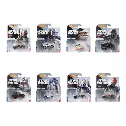 Hot Wheels Character Cars Star Wars Set C/ 08 Hhb74