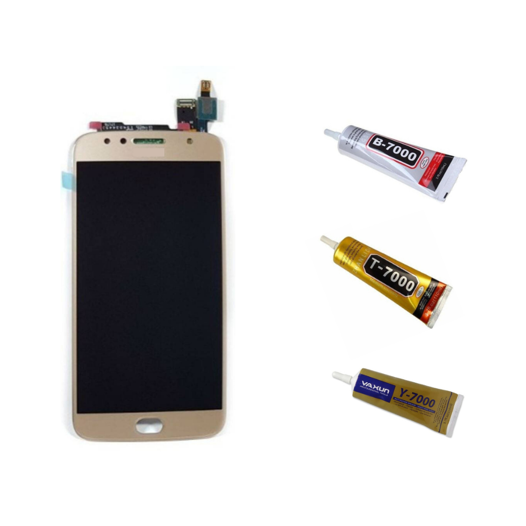 Tela Display Lcd Touch Para Moto G5s Plus D + Cola 110ml