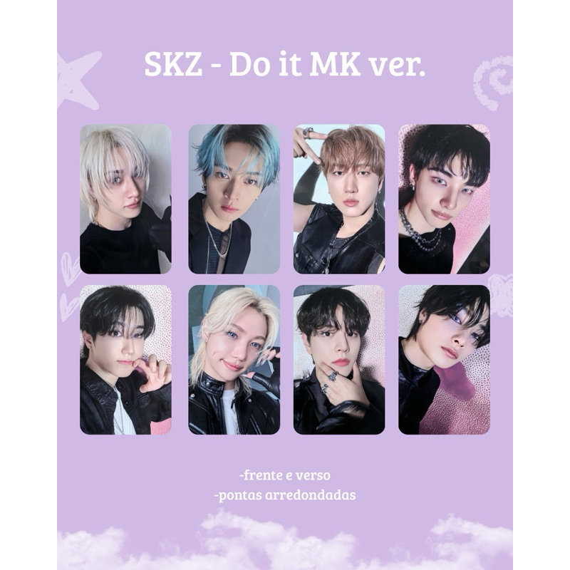 Photocard fanmade - Stray Kids Do it Music Korean ver.