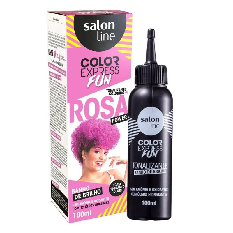 Tonalizante Salon Line Color Express Fun Rosa Power 100ml