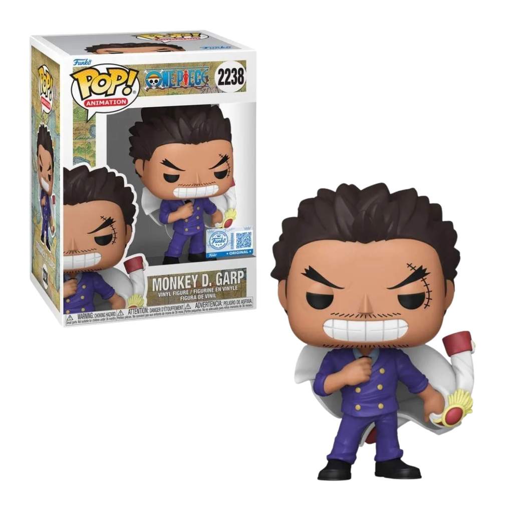 Boneco Funko Pop! Exclusivo One Piece - Monkey D. Garp Jovem Candide - 12739