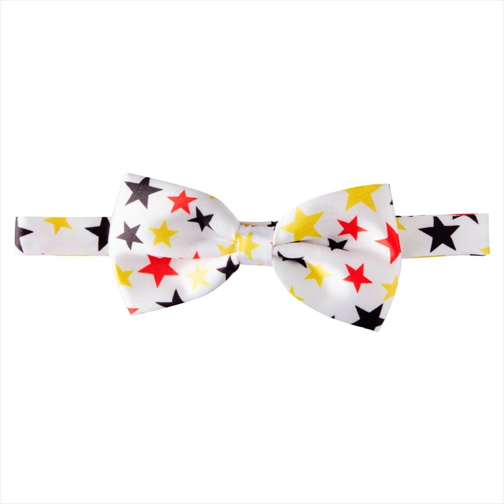 Gravata Pet Borboleta em Poliéster - Fluffie Cor:Branco