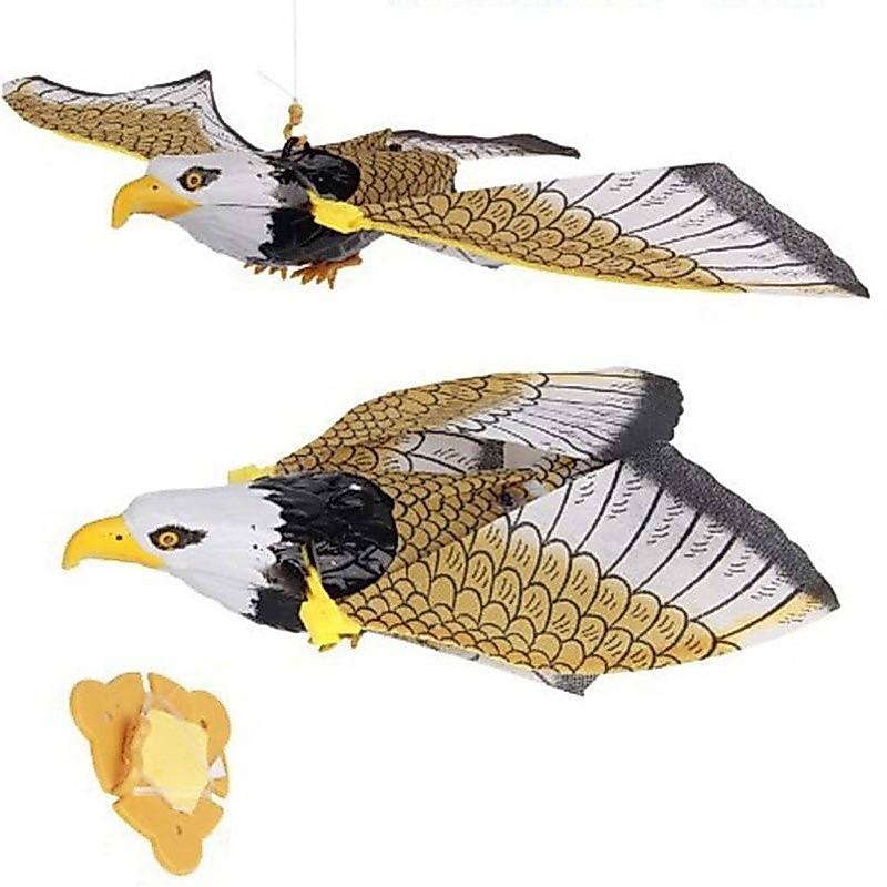 Espantalho Repelente De Pássaros Flying Eagle-Decoração Suspensa De Quintal De Jardim