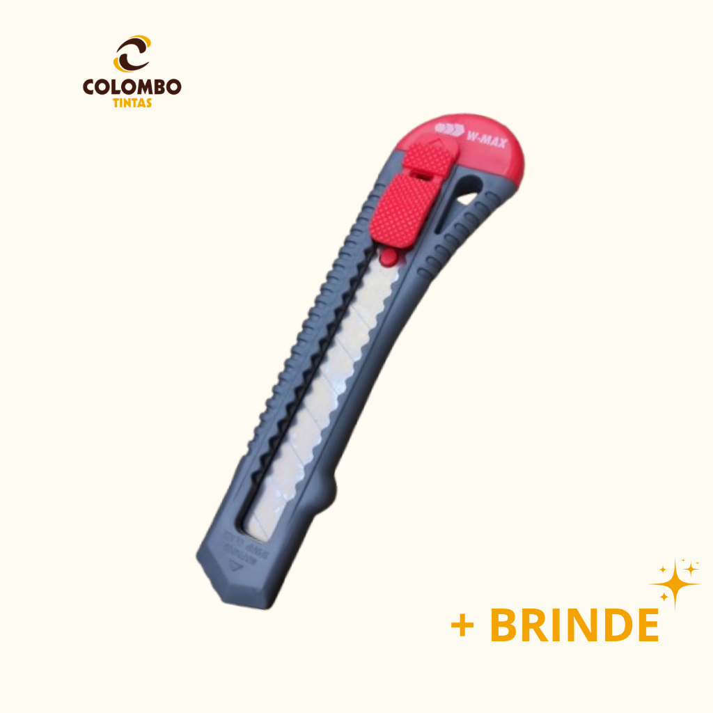 Estilete W-MAX 18mm Wurth – Corte Preciso e Seguro para Profissionais | Oferta Especial + Brinde