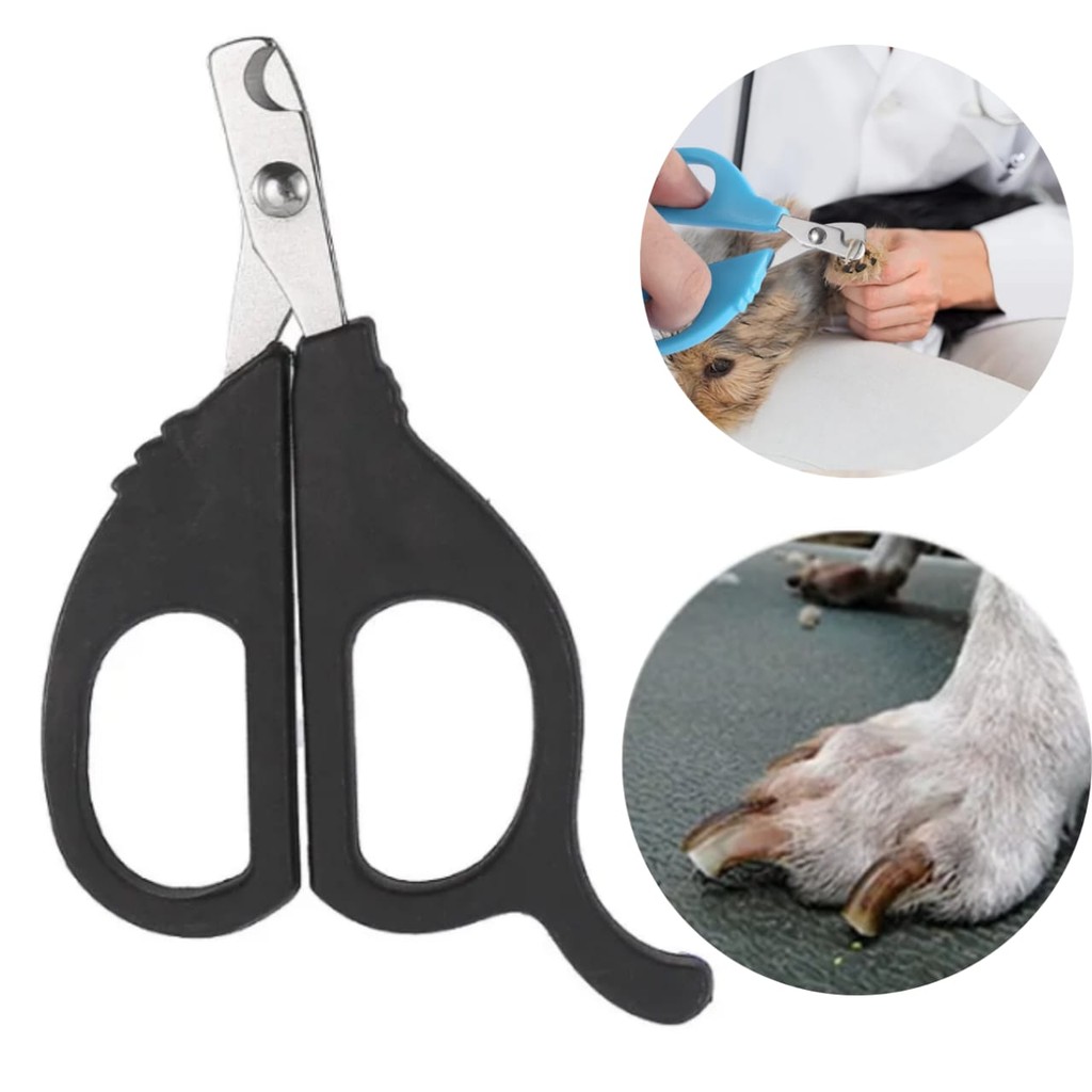 Tesoura Pequena para Unhas de Pets Cães e Gatos Corte Preciso e Seguro