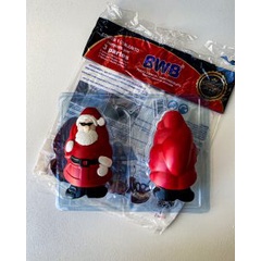 Forma Bwb Papai Noel Frontal Natal 3 Partes C/ Silicone 215G Cod-844 (Bwb Especial)