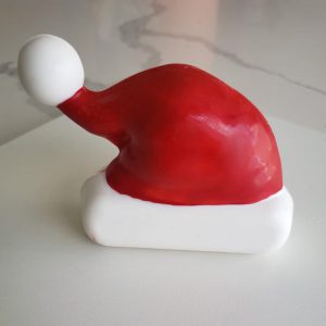 Forma Bwb Especial Gorro Do Papai Noel Natal 3 Partes C/ Silicone 100G Cod-10049 (Bwb Especial)