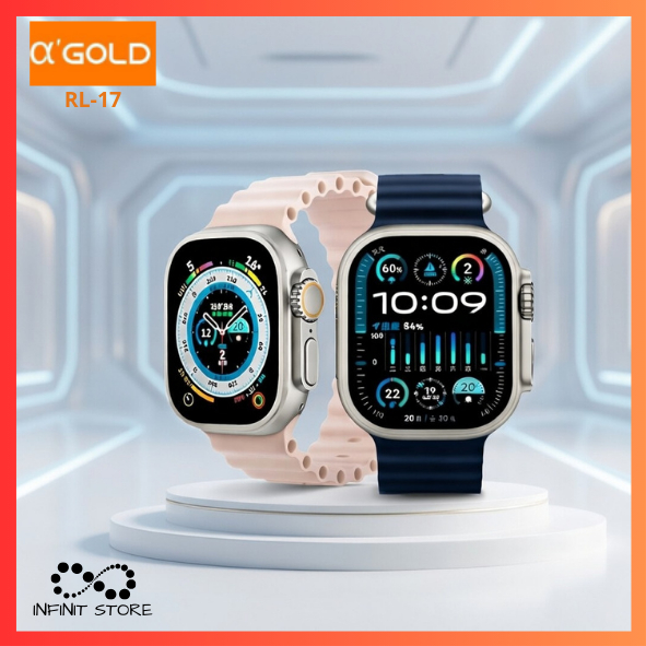Relógio Digital Smart 49mm Sem Fio Original – Wireless Charging com 4 Pulseiras Prático