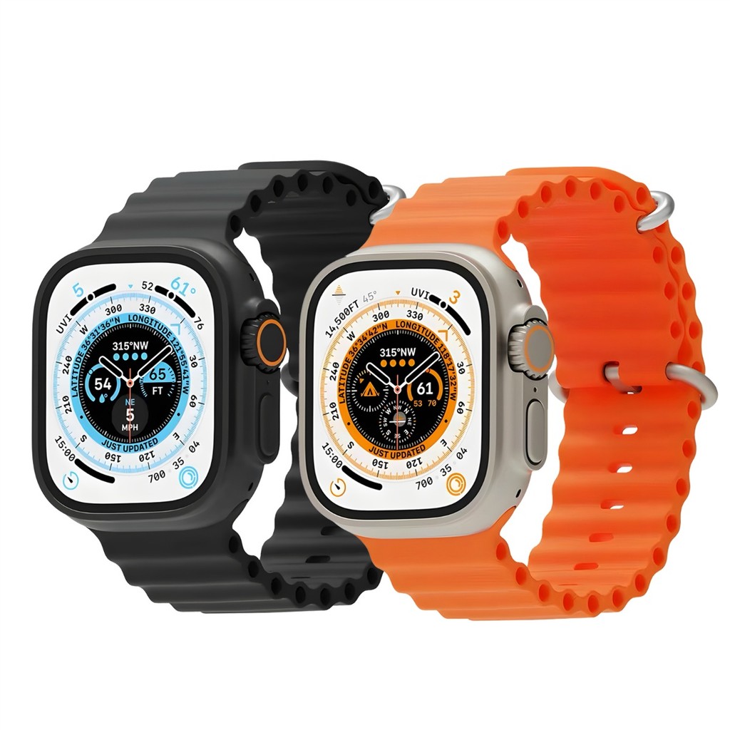 Relógio Inteligente Masculino Esportivo 2.04 HD Bluetooth 5.1 Wireless Charging Android iPhone