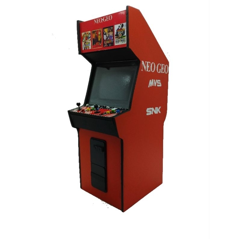 miniatura arcade,fliperama snk neo geo.