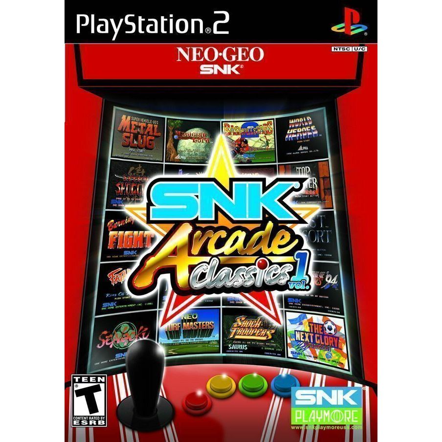 SNK Arcade Classics Volume 01 - Playstation 2