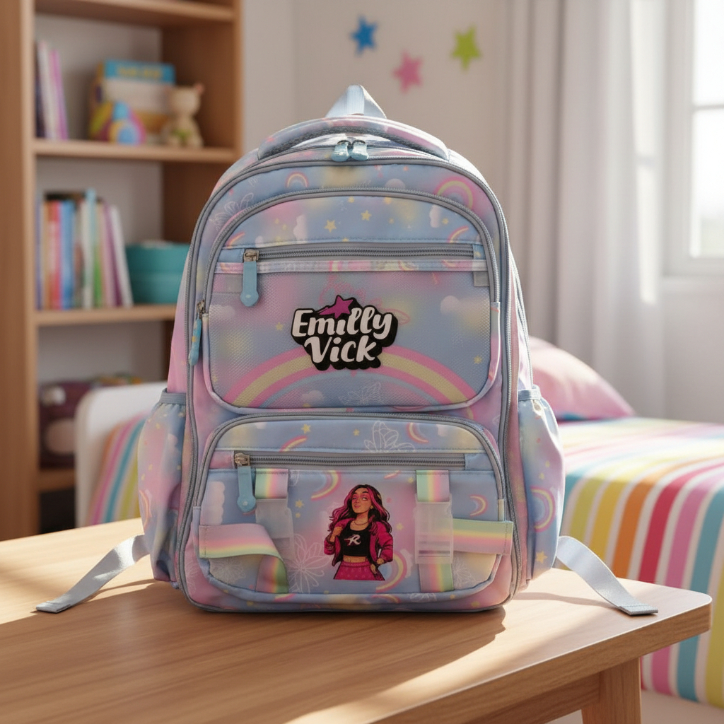 Mochila Escolar Emilly Vick Youtube Volta As Aulas
