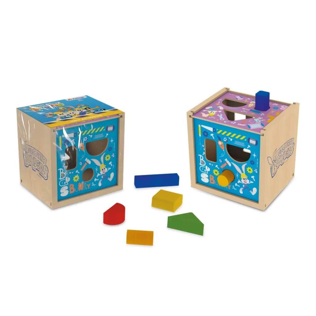 Brinquedo Infantil Cubo Interativo Bugs Bunny 10 Peças Xalingo - 67921