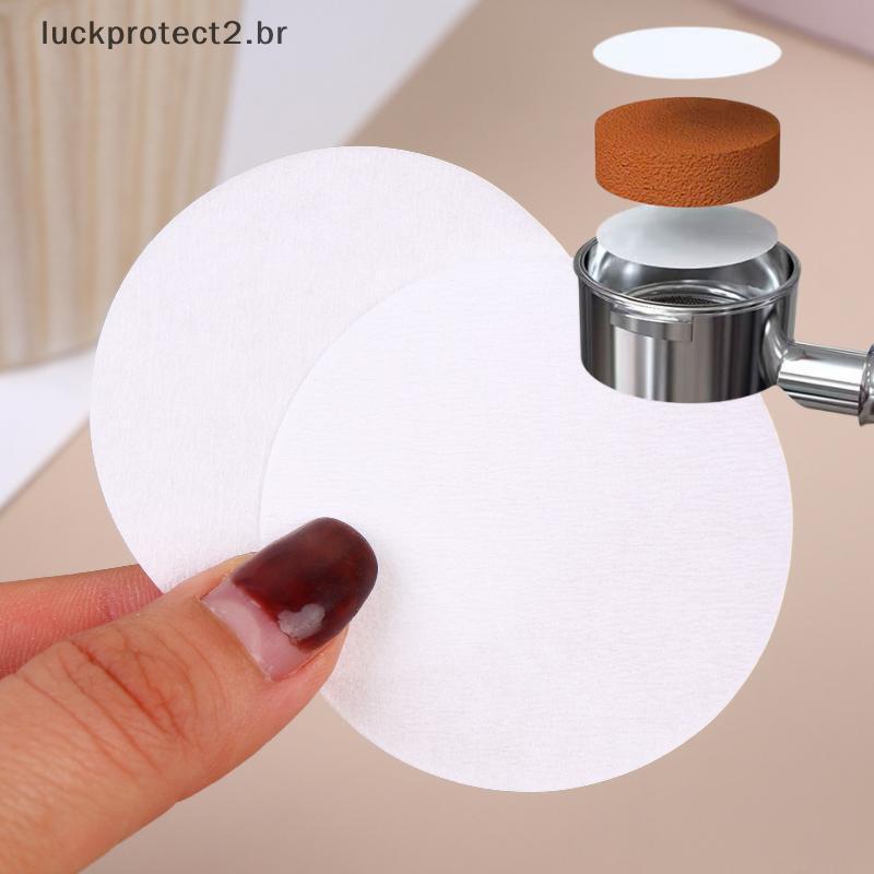Filtro Universal De Papel Para Café Expresso LPHG 51 Mm 53 54 58 100/500 Unidades Não Branqueado Compatível Com A Maiori