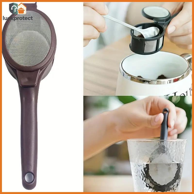 LPHG Versátil Colher De Filtro De Café Plástico Simples Dispositivo De Qualidade Alimentar Resistente Ao Desgaste Pó .