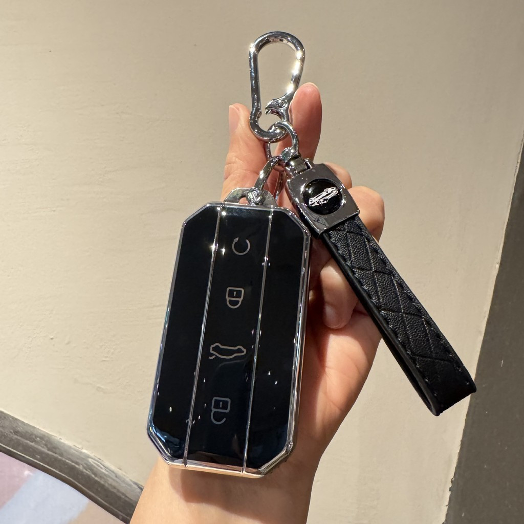 Capa Protetora para Chave de Carro 2025, Nova Chegada, para Chery Omoda Jetour Jaecoo, com Borda Prateada, em Estoque, P