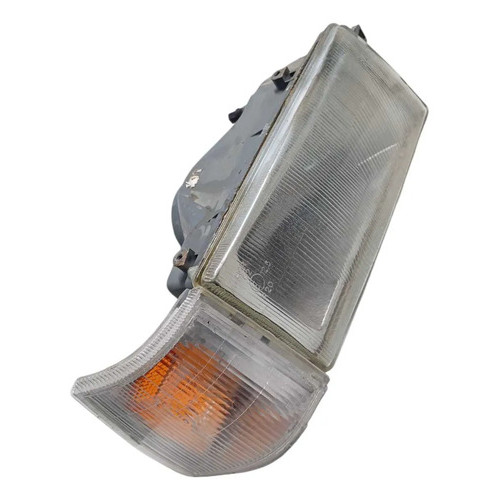 Farol Direito Com Pisca Fiat Uno Quadrado 1994 1999 Detalhe Direito/passageiro