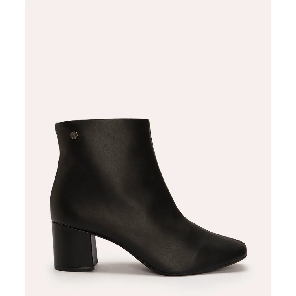 Bota Cano Curto Via Uno Bico Quadrado 172027