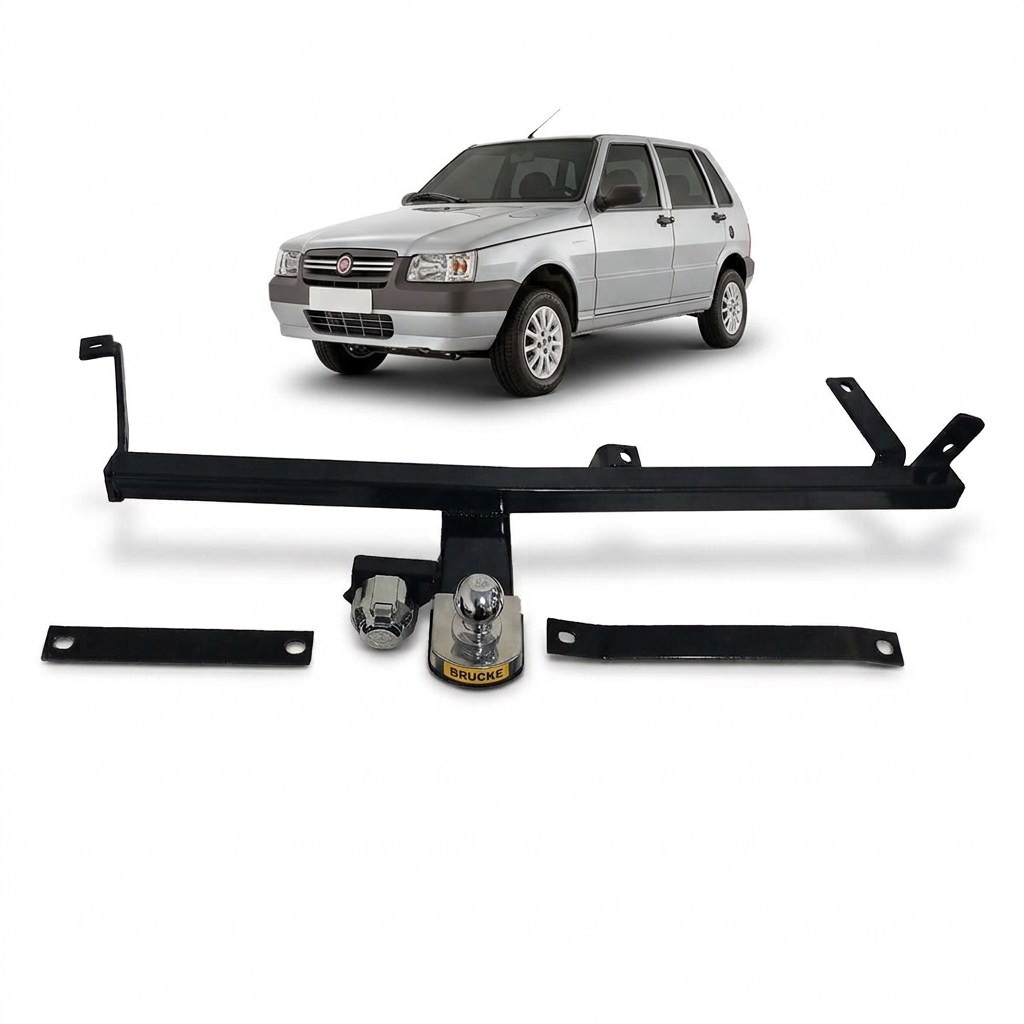 Engate Fixo Fiat Fiat Uno (Quadrada) 2004-2015 700 Kg de tração