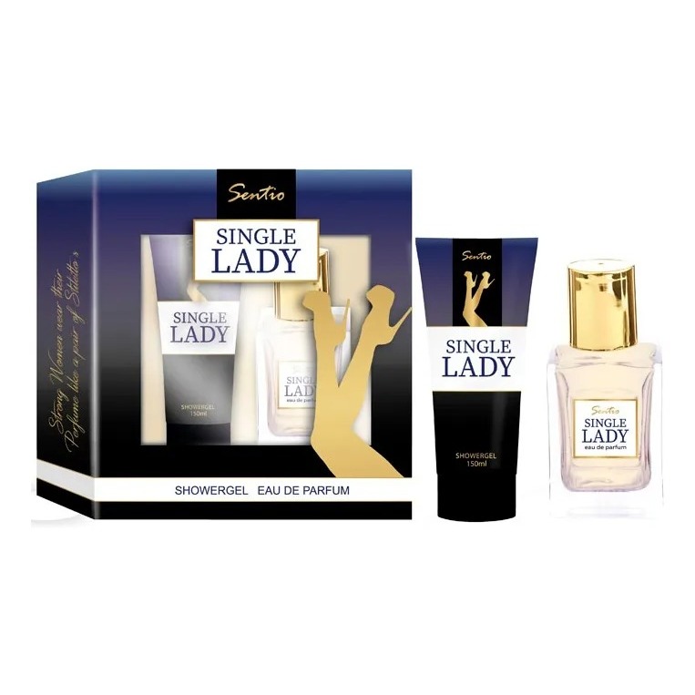 Kit Presente Single Lady Sentio - Perfume E Shower Gel