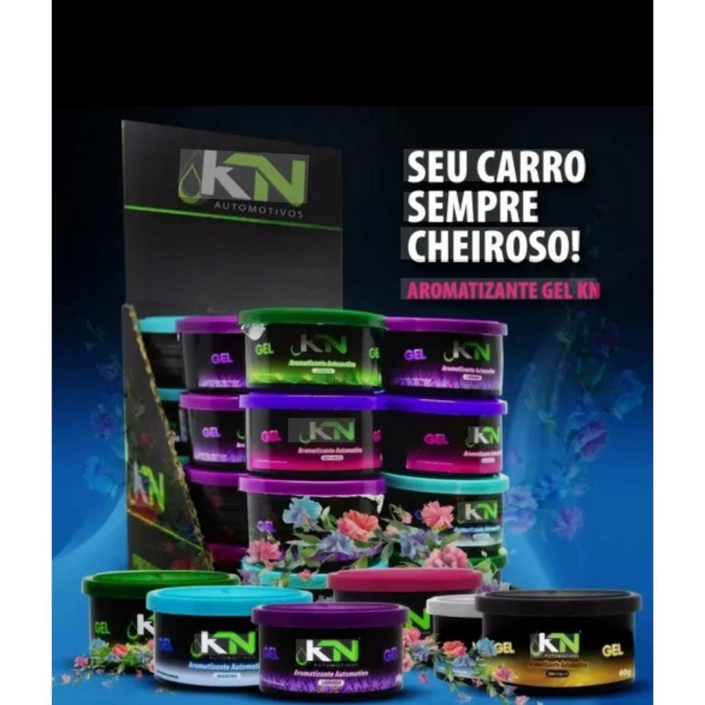 Aromatizante Cheirinho Automotivo em Gel Perfume KN