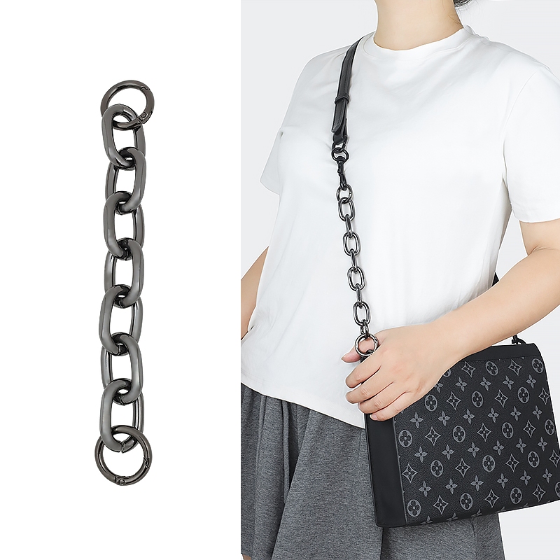 Extensor De Bolsa De Mão De Alta Qualidade Para O Ombro Metal Mulheres Acessórios De Corrente Metálica DIY Alumínio
