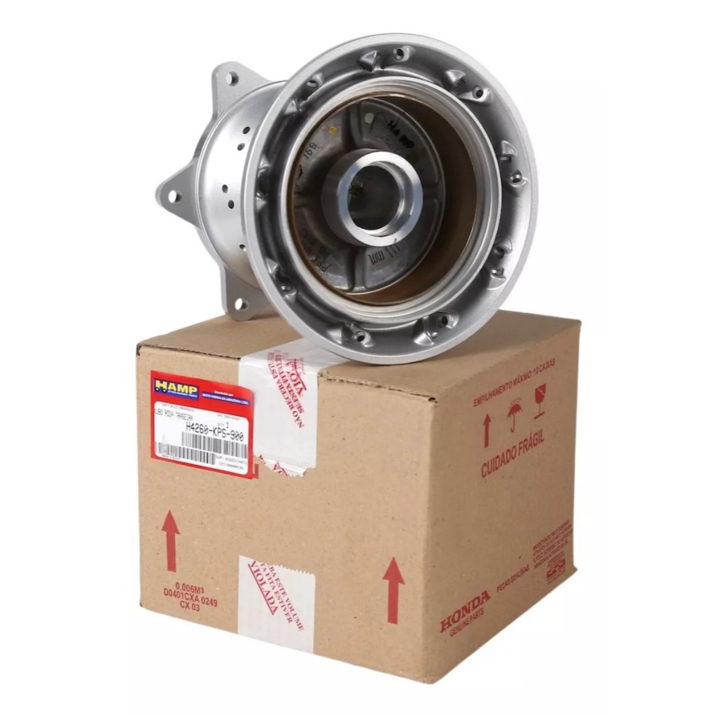 Cubo Roda Traseira Nxr Bros 125 2003 a 2005 Nxr Bros 150 2006 A 2014 CRF 230f Hamp Original