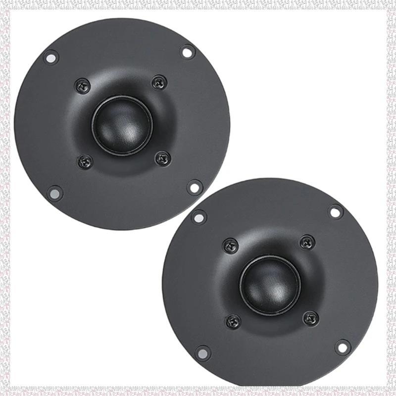 (Otgl) 2 Unidades De Alto-Falante Tweeter De 4 Polegadas 8 Ohm 60W HIFI Filme De Seda Cúpula Áudio Agudo Para Transmissã
