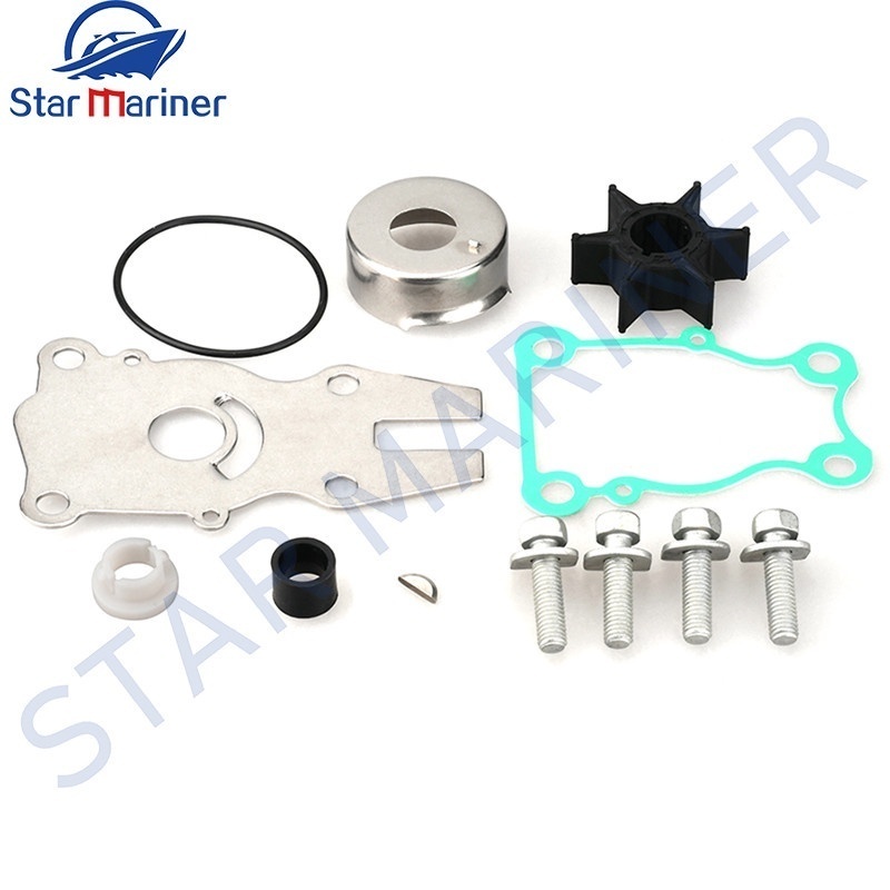 Kit De Reparo De Bomba De Água 63D-W0078 Para Motor De Popa yamaha 2 Tempos 40HP 50HP 4 F40 FT50 F50 F60-00 01