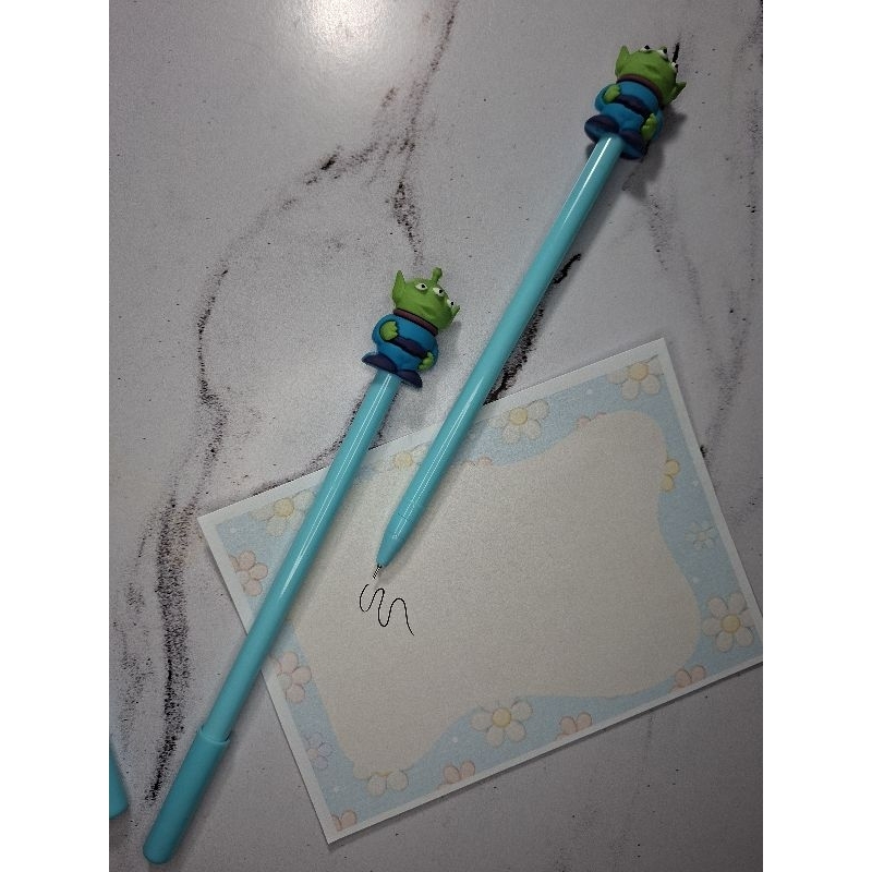 Caneta Gel Alien Toy Story 0,5mm | Caneta Tinta Preta Ponta Fina | Papelaria Criativa | Material Escolar | Presente