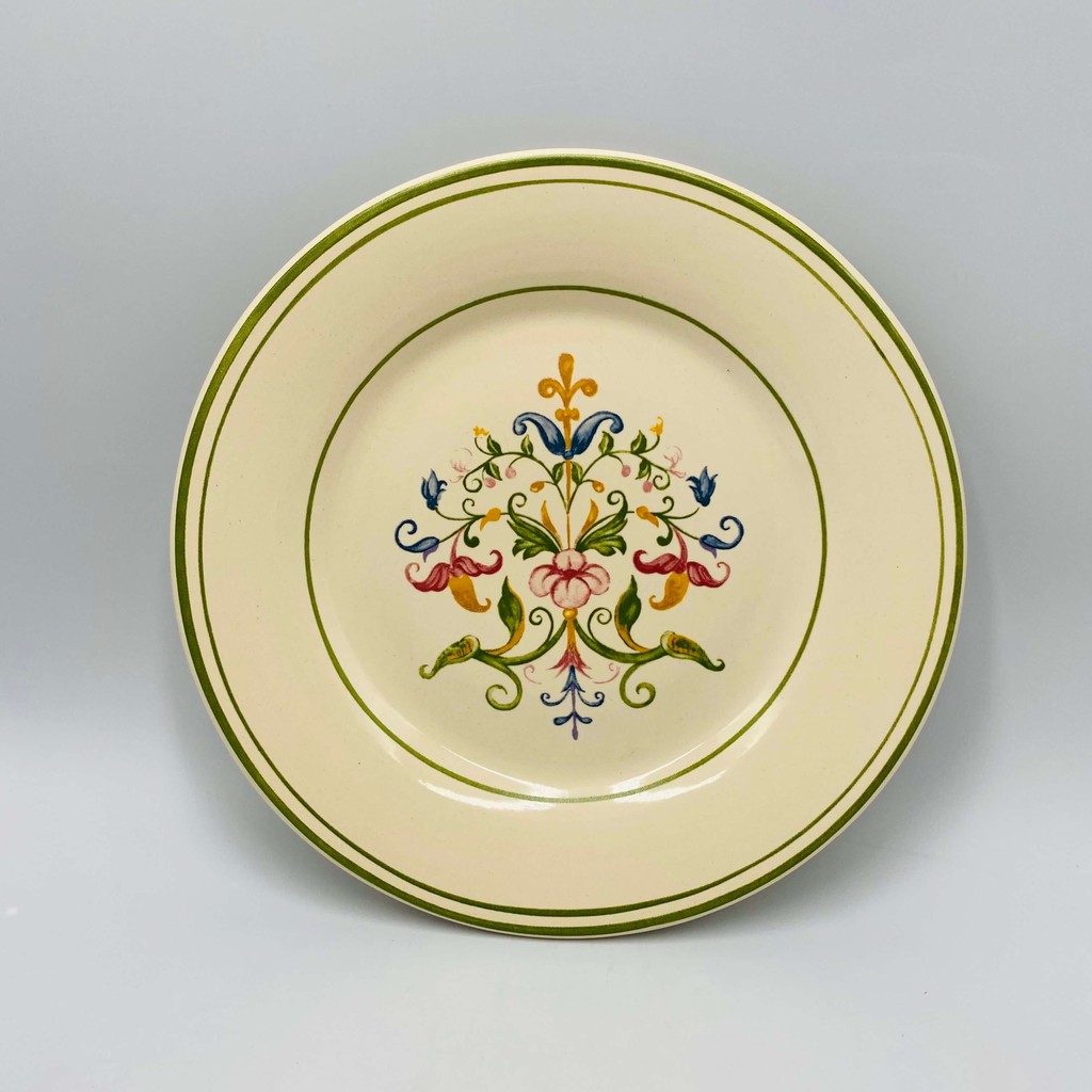 Prato de Sobremesa Florart Vintage 20,5cm- Luiz Salvador