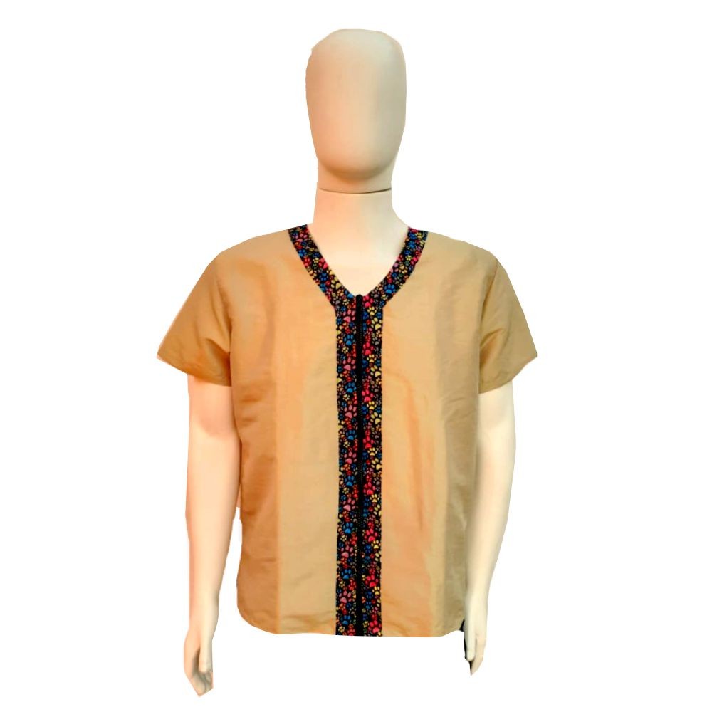 Jaleco Groomer UNISSEX Tchuska - Dourado > Tamanho G - ref 138