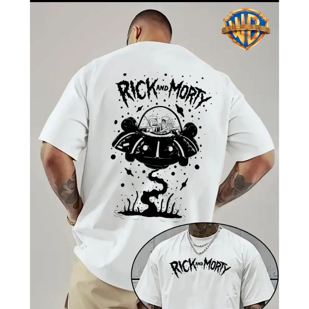 Camiseta Masculina Estampada Desenho Legal Top Estiloso Frente e Costas 100% Algodão