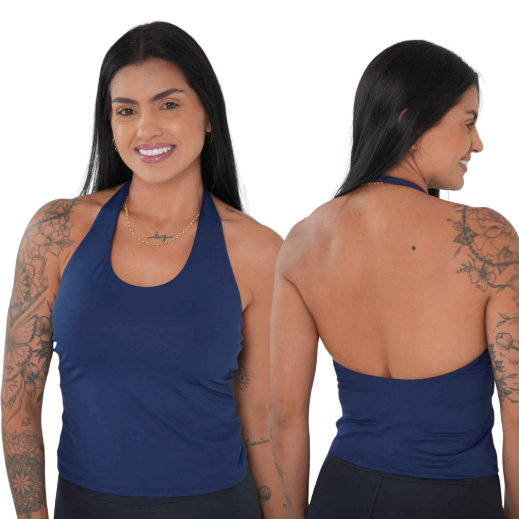 Blusa Frente Ùnica Suplex Poliamida Fitness