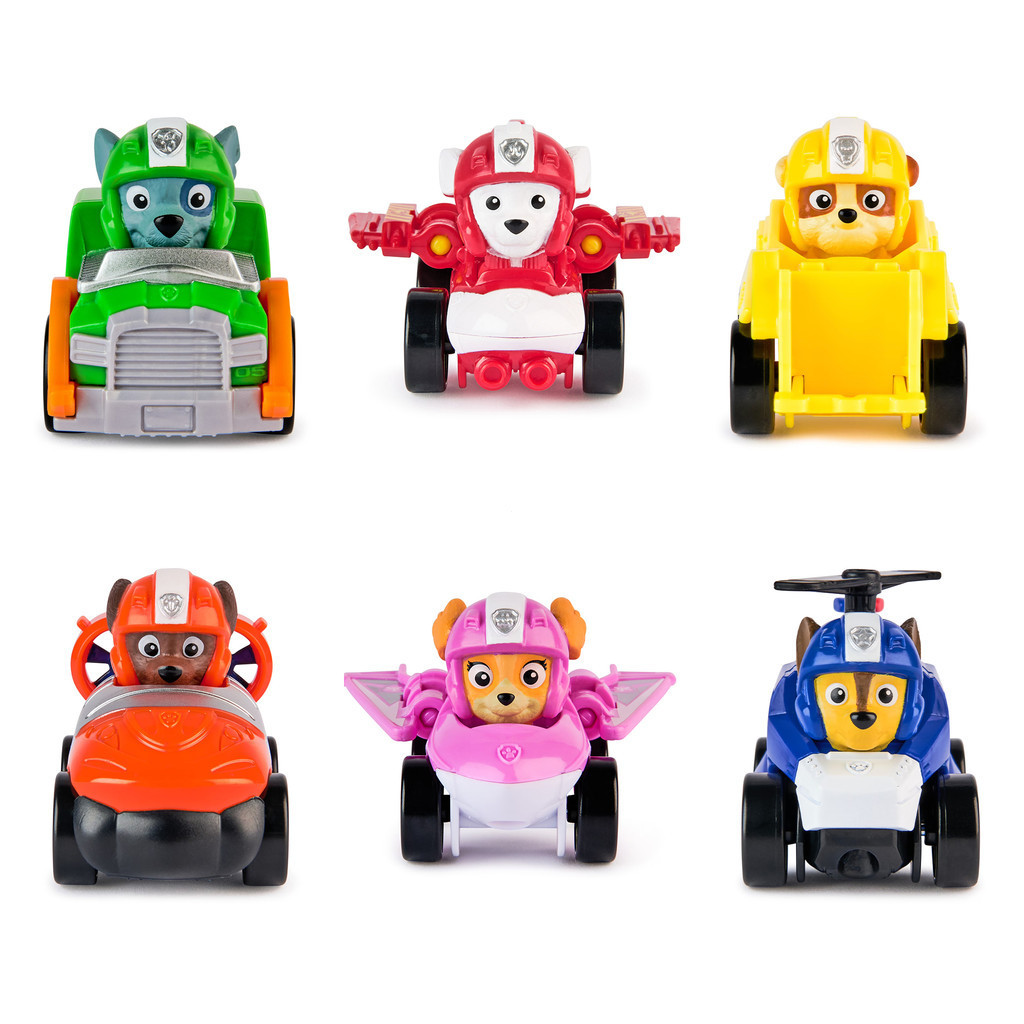 Paw Patrol Air Rescue , Corrida , Carros De Brinquedo , Chase , Skye , Escombros , Rocky E Zuma Adequado F
