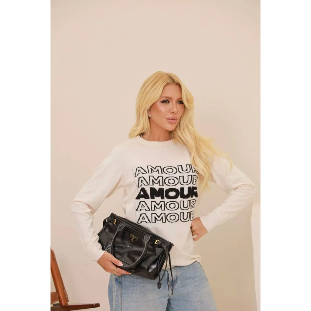 Blusa de Trico Amour
