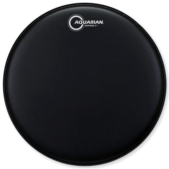 Pele Aquarian Response 2 Texture Coated Black 18¨ TCRSP2-18BK Filme Duplo Porosa (Similar Onyx2)