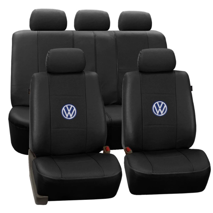 Capa de Banco de Couro Automotivo Volkswagen Polo 2002–2020