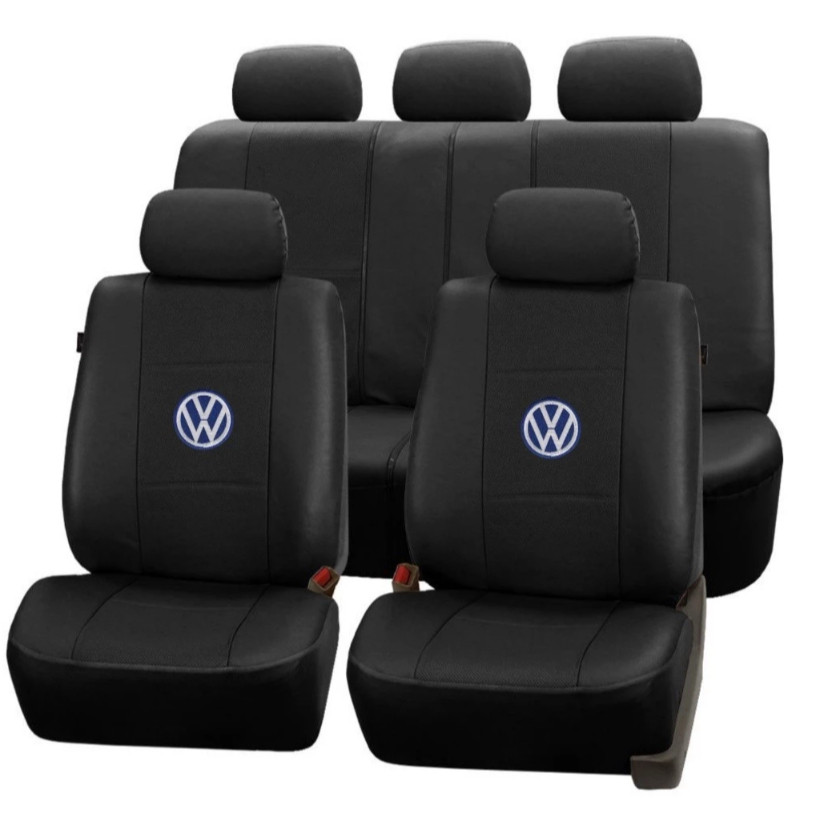 Capa de Banco Couro VW Polo 2002 a 2024 Ajuste Perfeito e Resistente