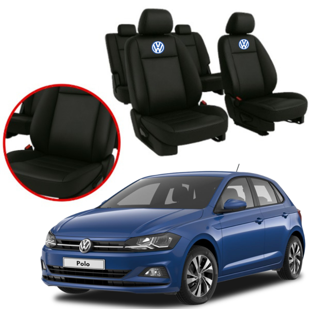 Capa Banco Carro Couro VW Polo 2002 a 2025 Conforto, Estilo e Durabilidade