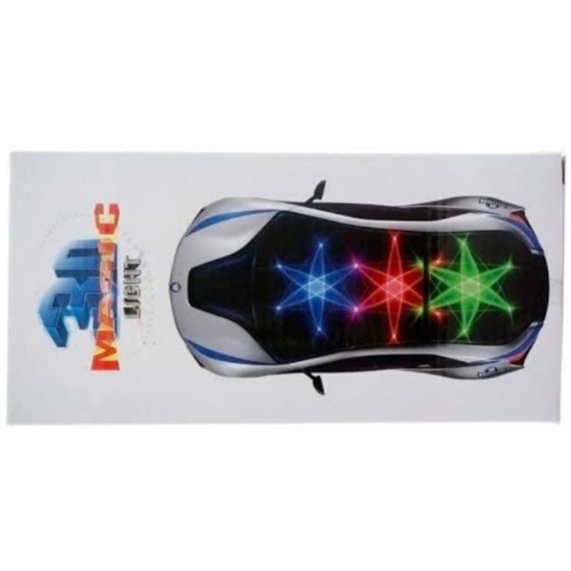 Carrinho Super Sport Car 3 D Magic Light
